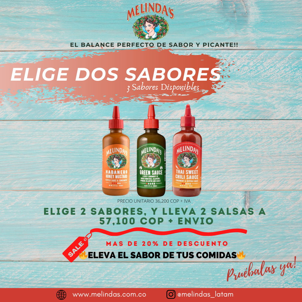 COMBO - MÁS POR MENOS - 2 Salsas de 355ml con más del 20% de Dcto.